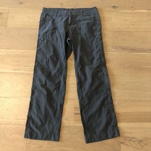 Kuhl Pants Women Size 10 Regular Gray Stretch Outdoor Hiking Lightweight